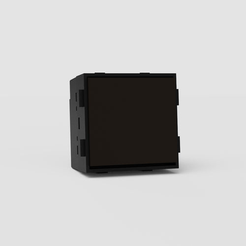 Centre Retractive Rocker Switch - Bronze | Black