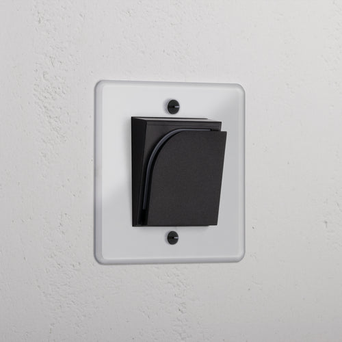 Kew Single Hotel Key Card Switch - Clear | Black