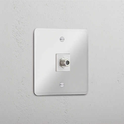 Single Satellite Module - Clear White