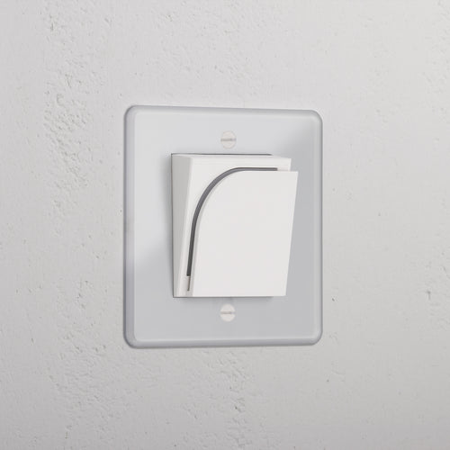 Kew Single Hotel Key Card Switch - Clear | White