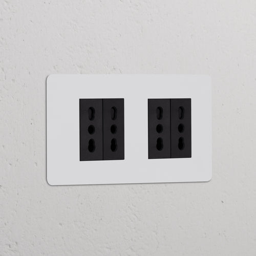 Kew Double 4x Bipasso Power Module - Paintable | Black
