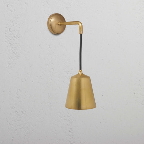 Richmond Small Hanging Wall Light - Antique Brass