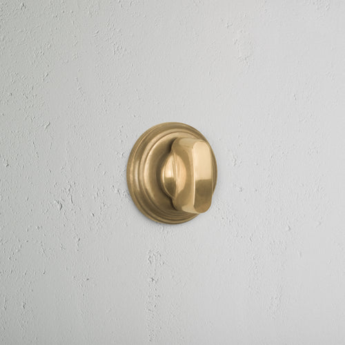Canning Thumbturn – Antique Brass