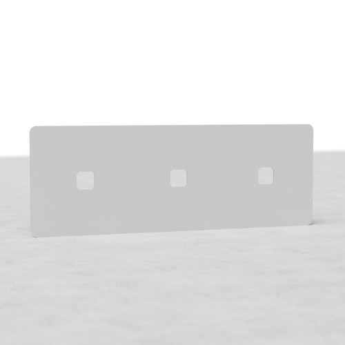 Kew Triple 3x Switch Plate - Paintable
