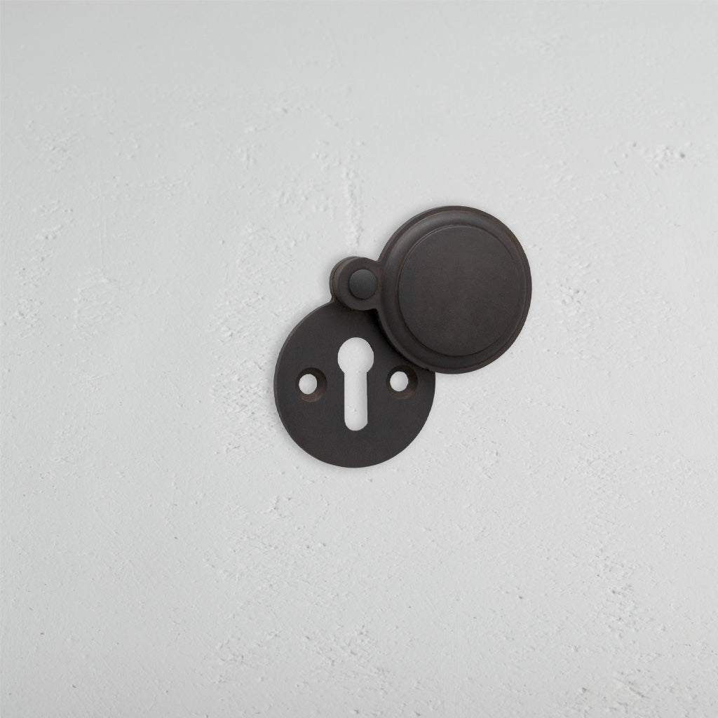 Canning Covered Key Escutcheon – Bronze