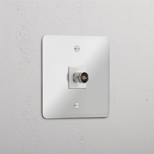 Single TV Module - Clear White