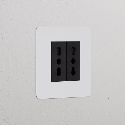 Kew Single 2x Bipasso Power Module - Paintable | Black