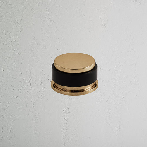 Seymour Door Stop - Antique Brass