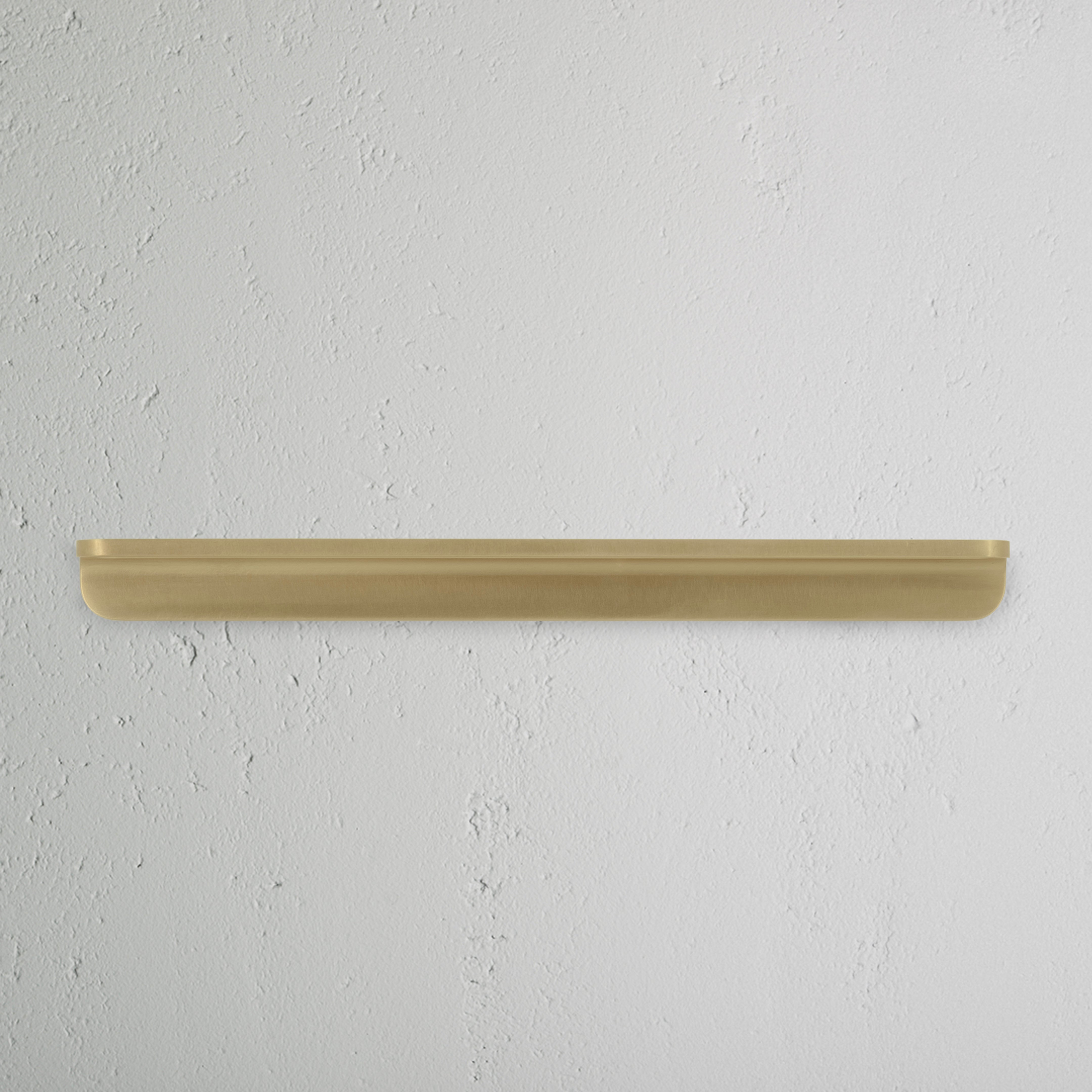Oxford Edge Pull Handle 224mm – Antique Brass