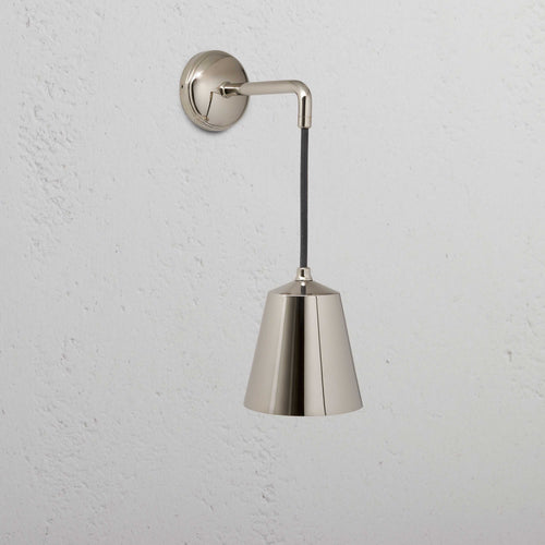 Richmond Small Hanging Wall Light - Polished Nickel