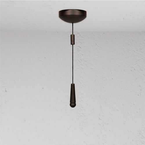 Bathroom Pull Switch - Bronze 